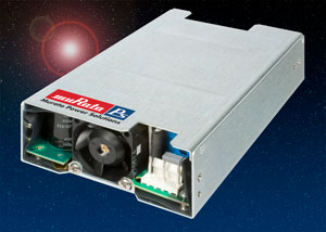CEF400-112C : AC/DC power supply provides 400W of continuous power in 1U form-factor without need for additional system airflow