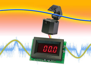 New ACA-20RM series World's first true-RMS responding AC Ammeters with built-in current transformers (CTs)