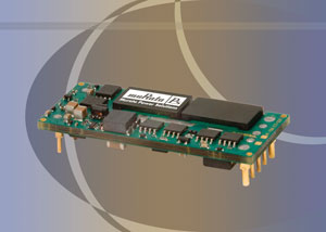 Isolated, high efficiency DC/DC converter series gives ultra-high performance in a small package