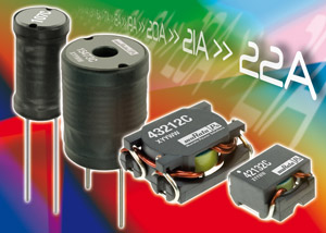 1500, 1900R, 4200 & 4300 Series : New Surface mount & radial leaded inductor ranges help engineers reduce EMI in power applications