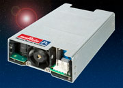 CEF400 Series : AC/DC power supply provides 400W of continuous power in 1U form-factor without need for additional system airflow