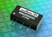 Murata Power Solutions expands its range of high efficiency DC/DC Converters with introduction of 2W single output NMG series