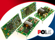 New POLA DC/DC Power Converters offer designers a choice of 6A, 10A and 15A versions