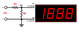 Resistor Scaling Calculator For DATEL's Digital Panel Meters