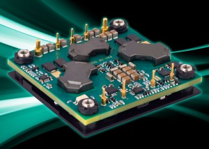 PAH : 93.5% Efficient 450 Watt Baseplate Cooled Half-Brick  DC-DC Converter