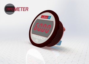DMR20-1-FM-R-C : Self-powered LED meter displays AC line frequency