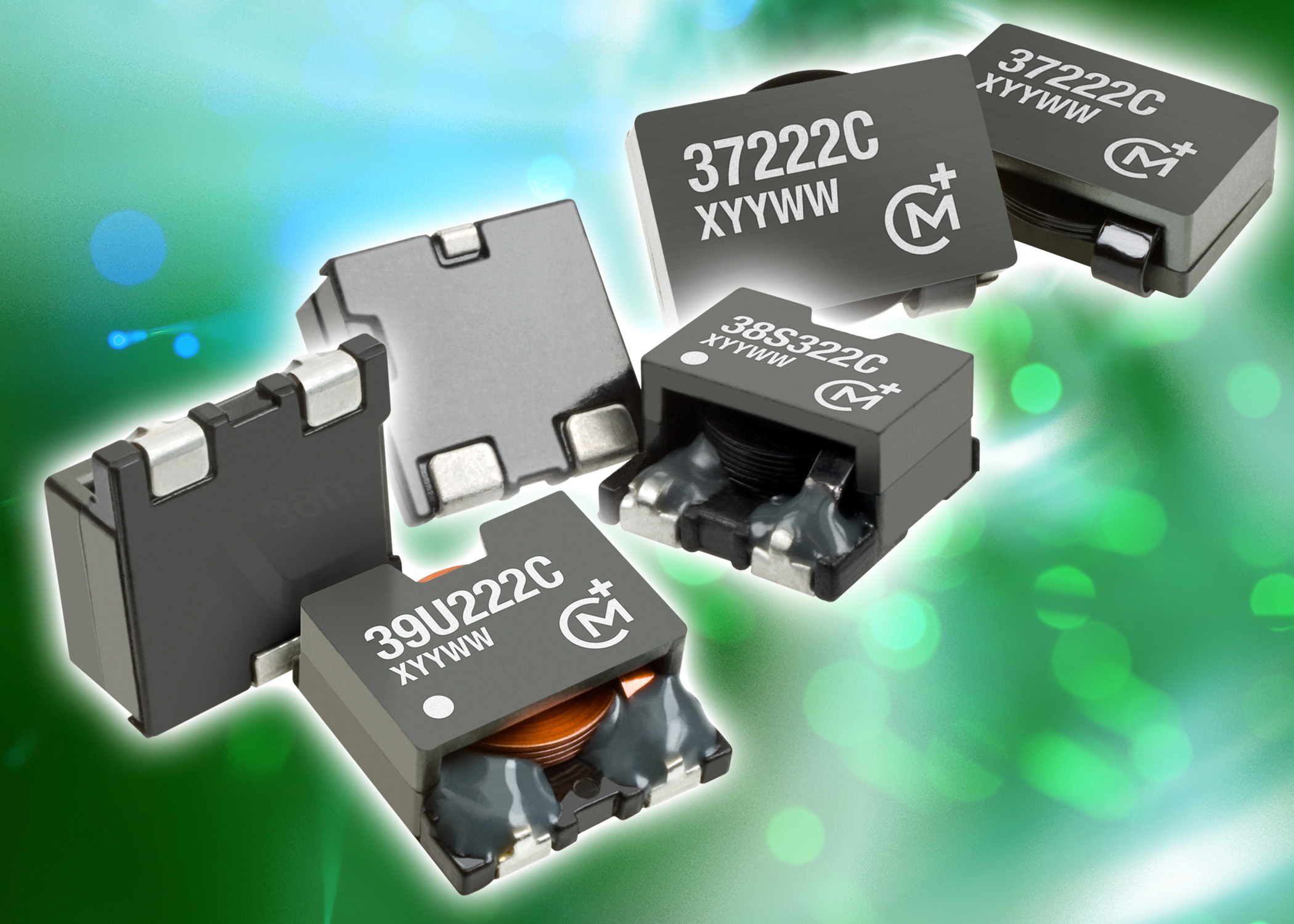 3700, 3800 & 3900 Surface mount low loss flat coil inductors aimed at